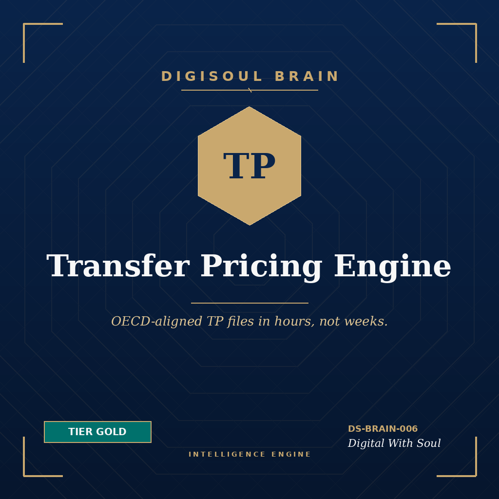 Transfer Pricing Intelligence Engine™