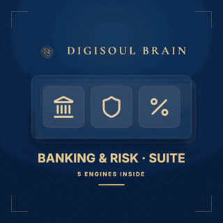 Banking & Financial Risk Suite — Digisoul Brain