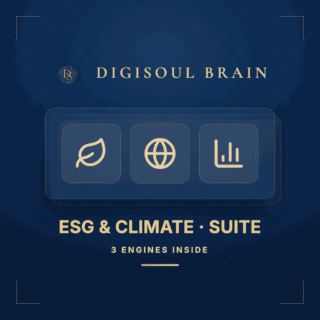 ESG & Climate Finance Suite — Digisoul Brain