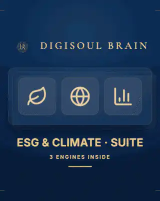 ESG & Climate Finance Suite — Digisoul Brain