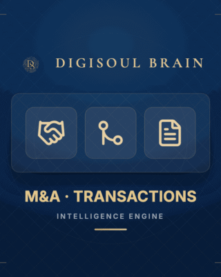 M&A Transactions Intelligence Engine — Digisoul Brain