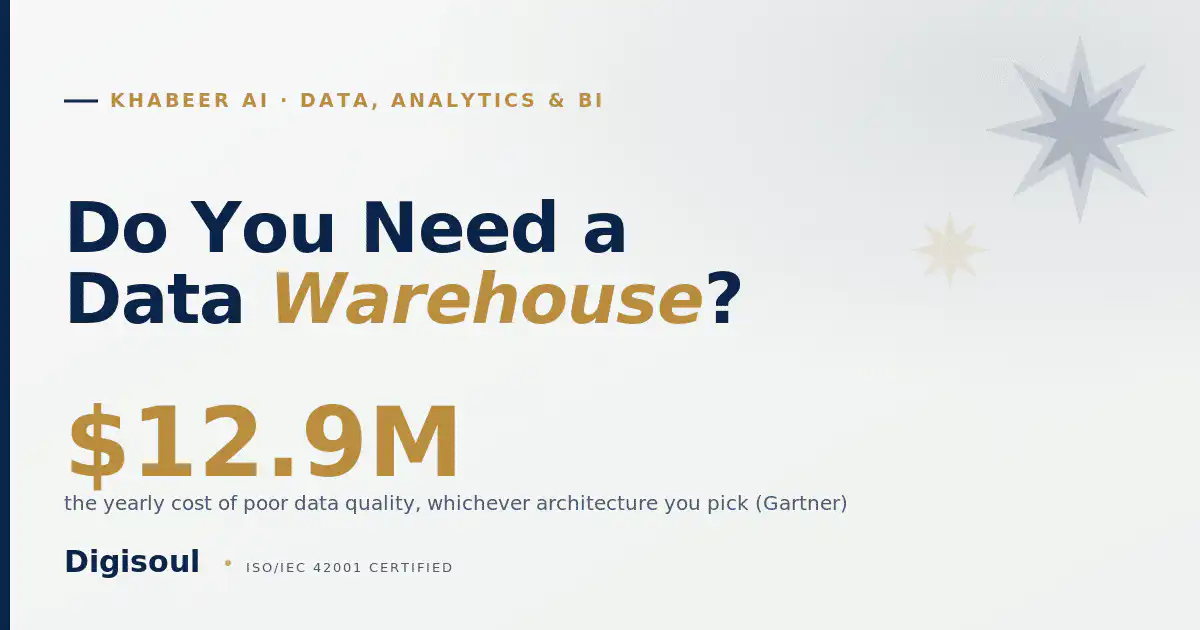 Khabeer AI: do you need a data warehouse, a MENA SME guide, Sapphire and gold