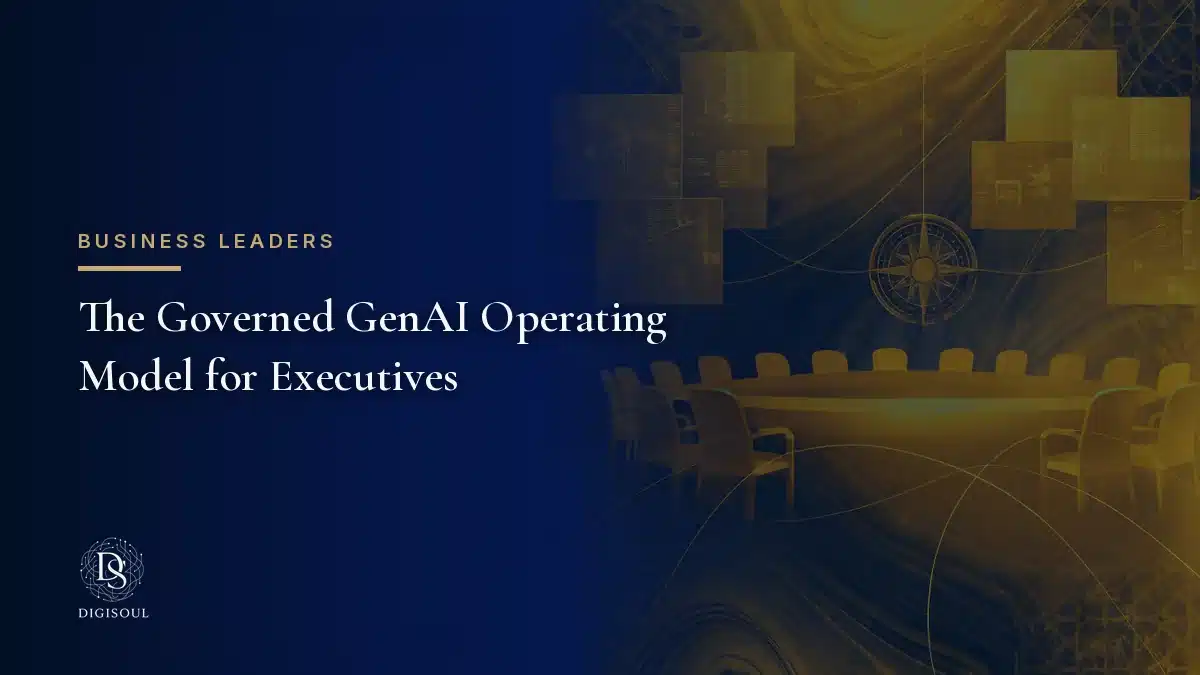 The Governed GenAI Operating Model for Executives