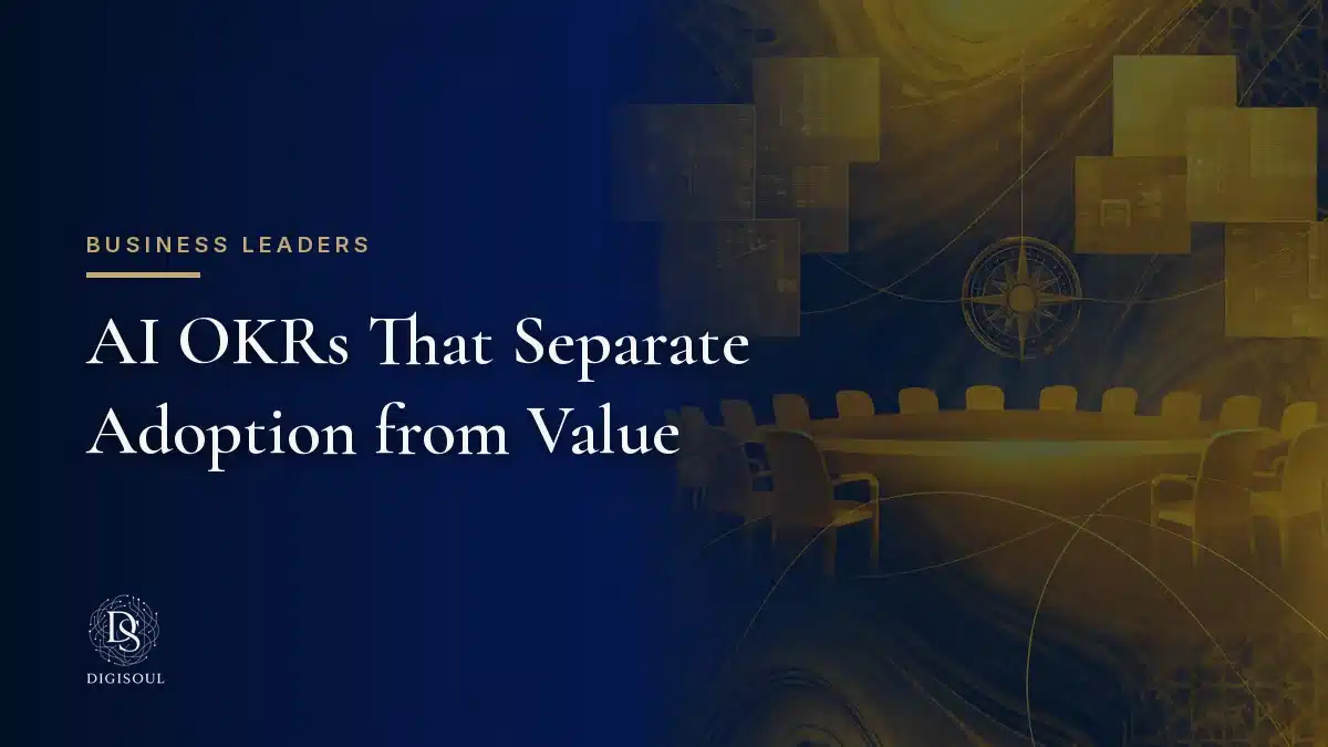 AI OKRs That Separate Adoption from Value