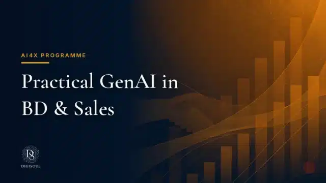 AI4X programme: Practical GenAI in Business Development & Sales