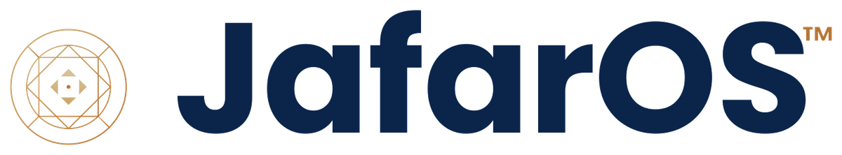 JafarOS emblem and wordmark